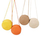 Bolsa de Palha Redonda Minimalista