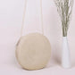 Bolsa de Palha Redonda Minimalista