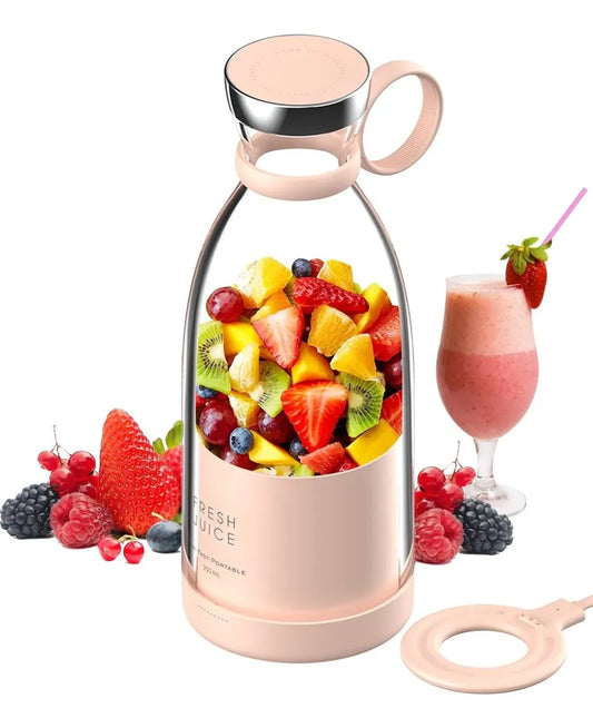 Garrafa Mini Liquidificador Portátil Fresh Juice